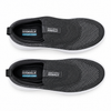 Skechers GoWalk Charcoal top view insole detail white background